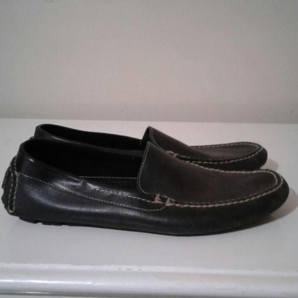 Bass Other - Bass Men's Black Vibram Driving Loafers 12 M